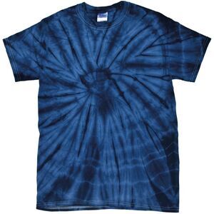 Colortone Adults Unisex Tonal Spider Shirt Sleeve T-Shirt / Spider Navy